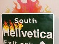 A piece from a signage class (wood, acrylic, plexiglass)