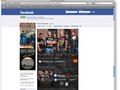 Custom Facebook landing page for Throw the Fight