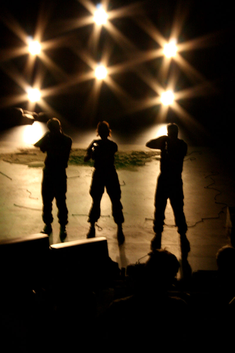 written by: Ellen Mclaughlin director: Scott Zigler sets: David Reynoso costumes: Hilary Gately lights: Margo Cadell