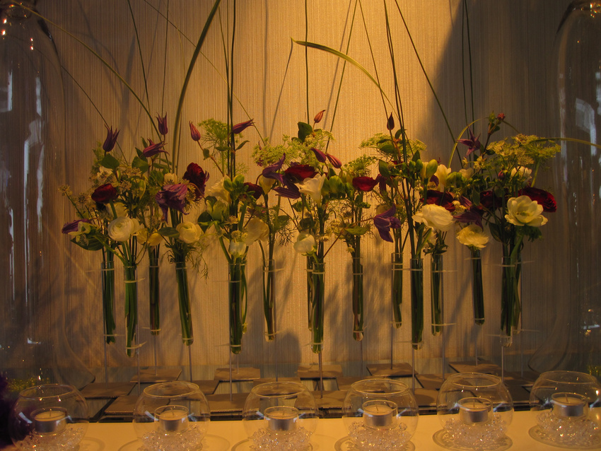 Wedding table concept. Concept de table de mariage