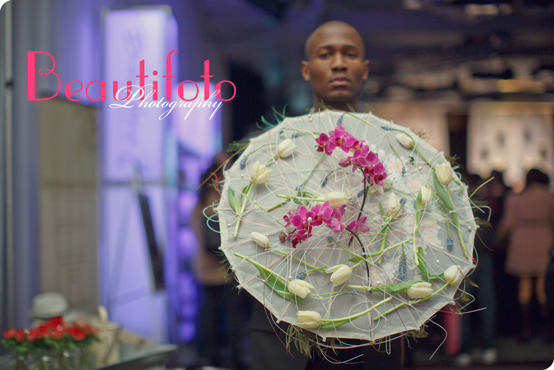 Bridal ombrella.