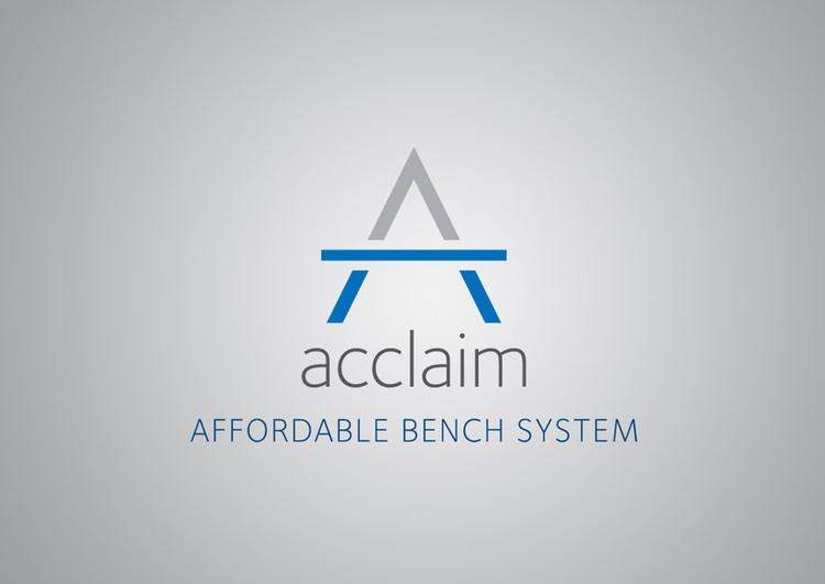 Logo identity | Acclaim, office furniture range