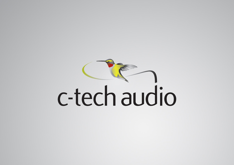 Logo identity | C-Tech Audio, audio distributor and importer