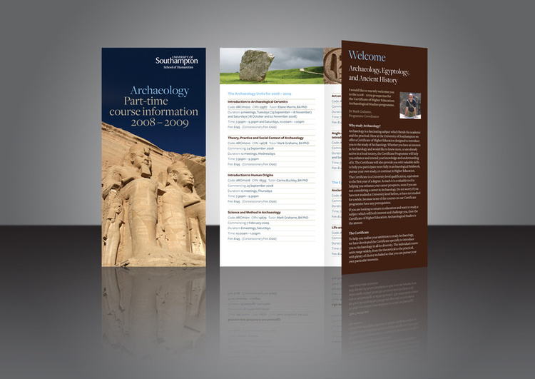 Course information leaflet | University of Southampton, School of Humanities