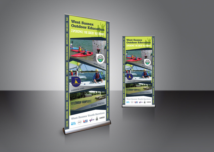 Banner stand graphics | West Sussex Youth Services