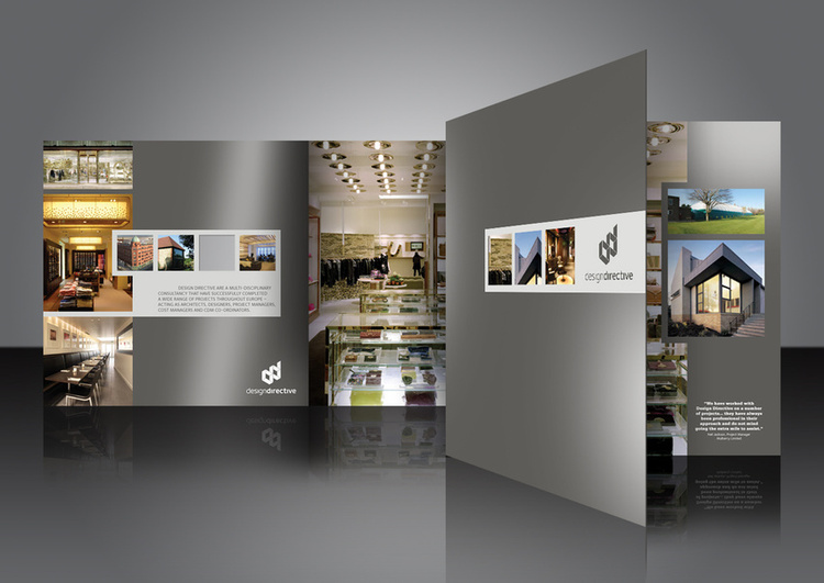 Logo identity & company brochure | Design Directive, Architects & Project Managers