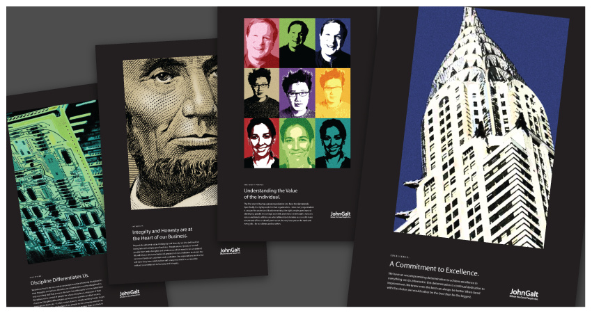 INTERNAL BRANDING | JohnGalt: poster series