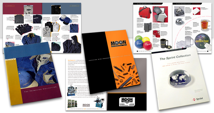 MARKETING COLLATERAL | product catalogs and pocket folder