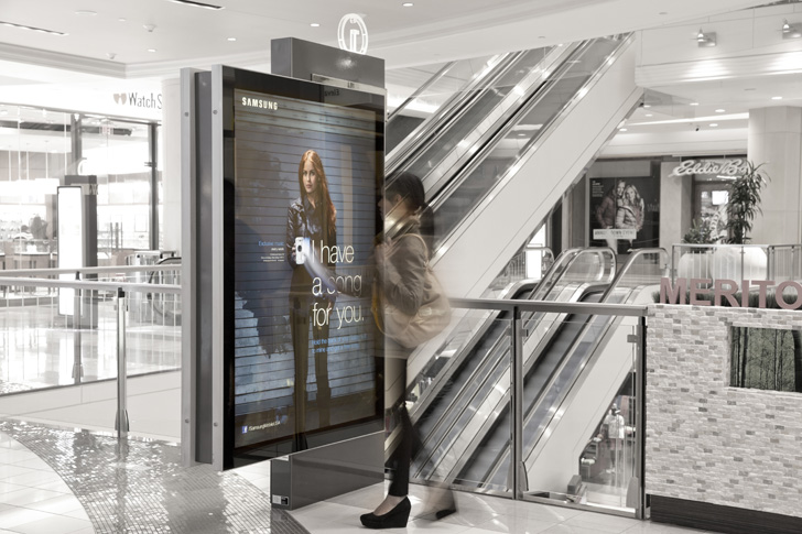 Over 2000 posters were placed primarily in airports and malls.