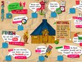 Personal work: 'Digitaal pesten' is a game that aims to educate children about cyber bullying.