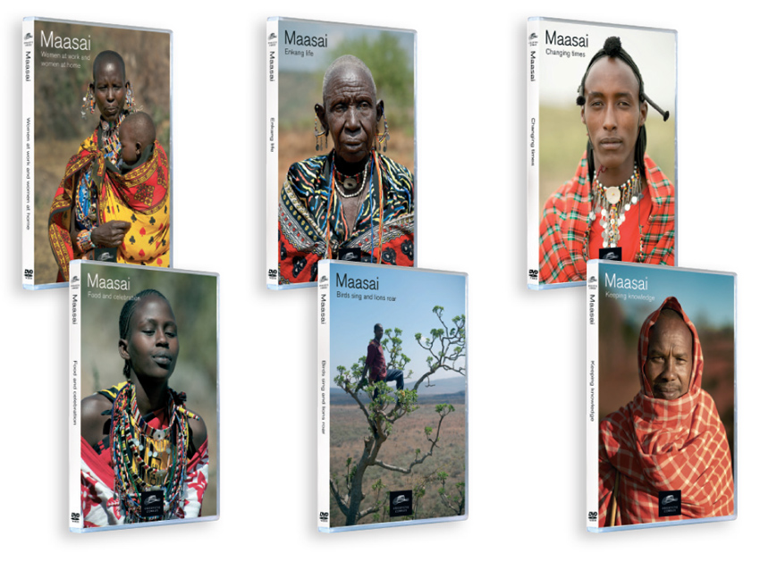 DVD cover design + photography Maasai series