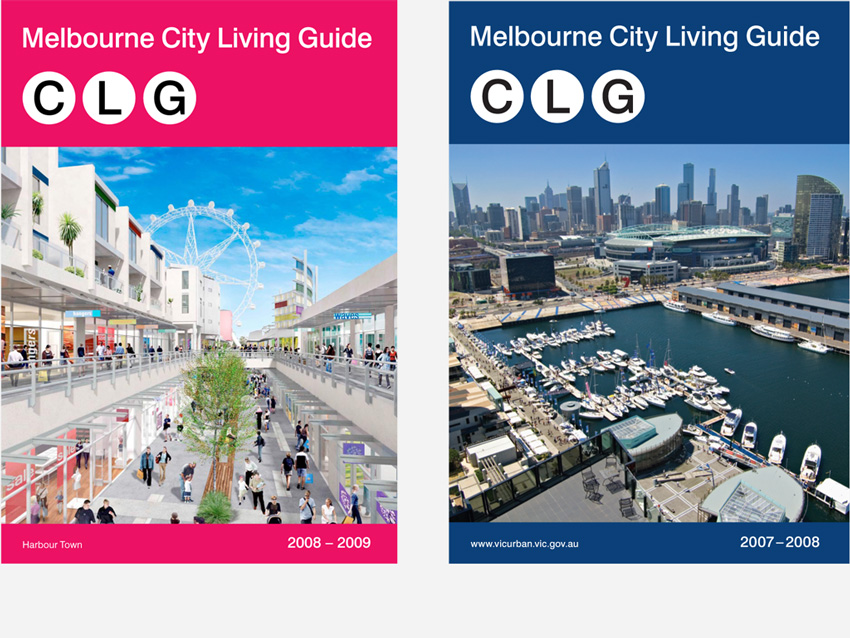 Melbourne City Living Guide, a yearly magazine