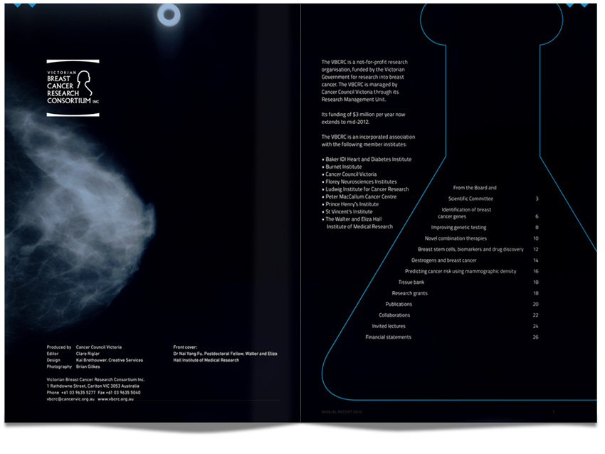 Annual report. Art direction and design