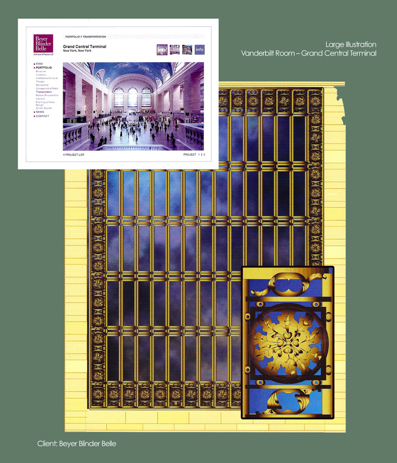 Illustrations for Grand Central Terminal
