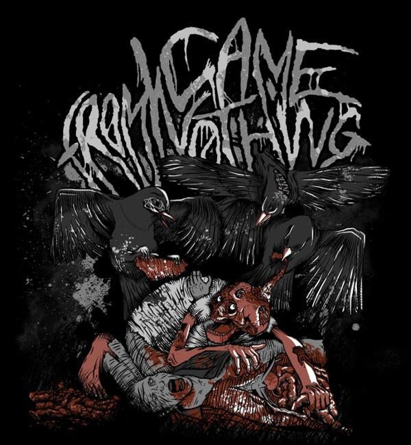 "Those Crows " Tee Design. Inspired by The Walking Dead comic.