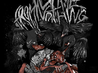 "Those Crows " Tee Design. Inspired by The Walking Dead comic.