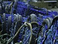 Crab cages ready for tomorrow's catch. Sauzon, Belle-Ile en Mer. France.