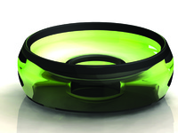 saucer - SolidWorks rendering