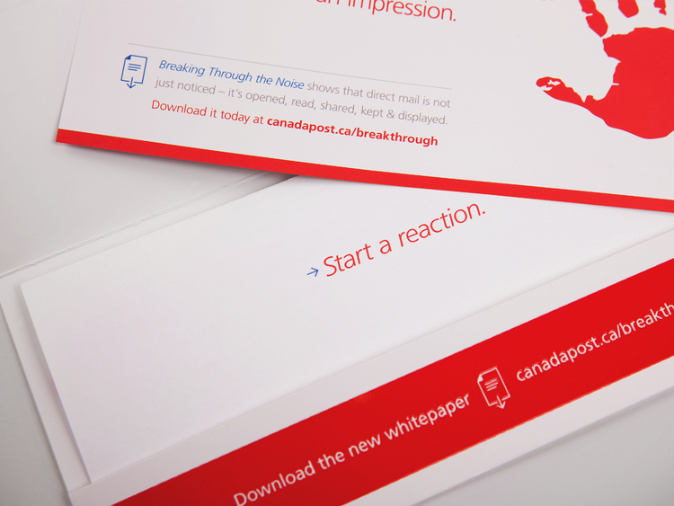 Inside was a letter and bucksilp informing you about some of the findings and inviting you to download the full study.