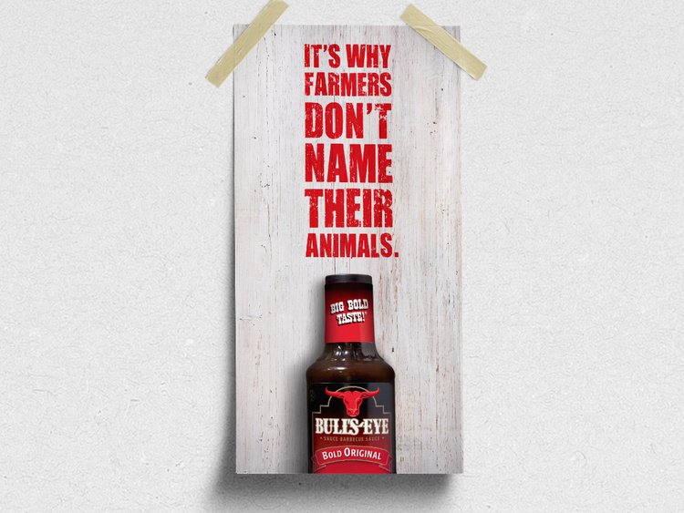 Wanting to remind consumers that Bull's Eye's Original BBQ sauce was the perfect pairing for any meat...
