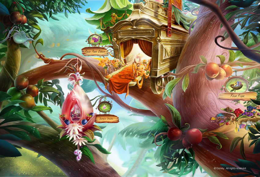 Exterior of the Pixie P.O.--Pixie Hollow