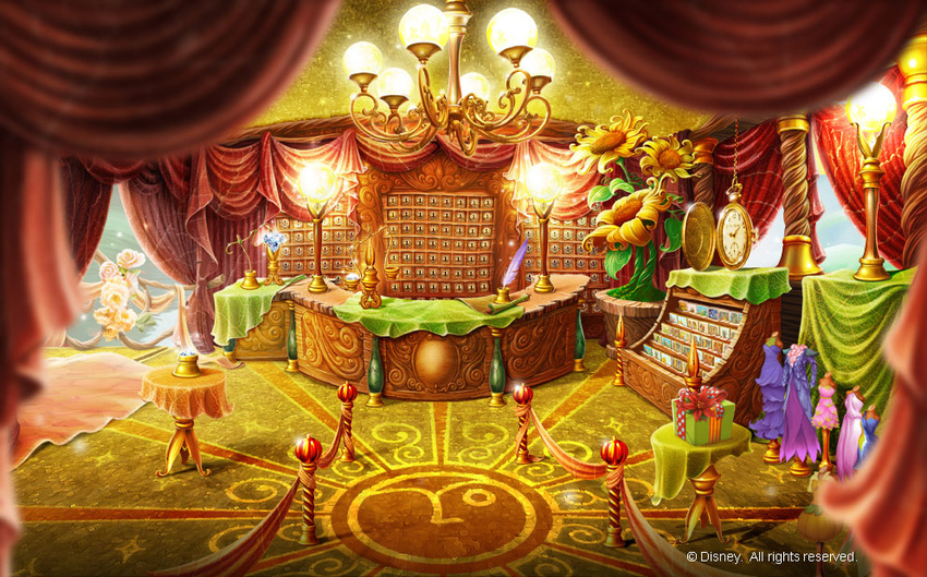 Interior of the Pixie P.O.--Pixie Hollow