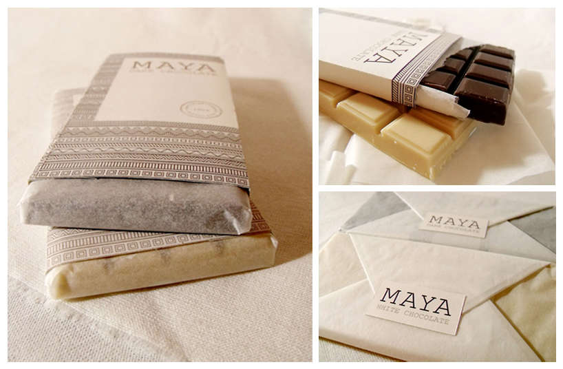 Maya Chocolates Branding and Packaging Design. Link: http://www.behance.net/gallery/Maya-Chocolates-Branding-Packaging/5930213