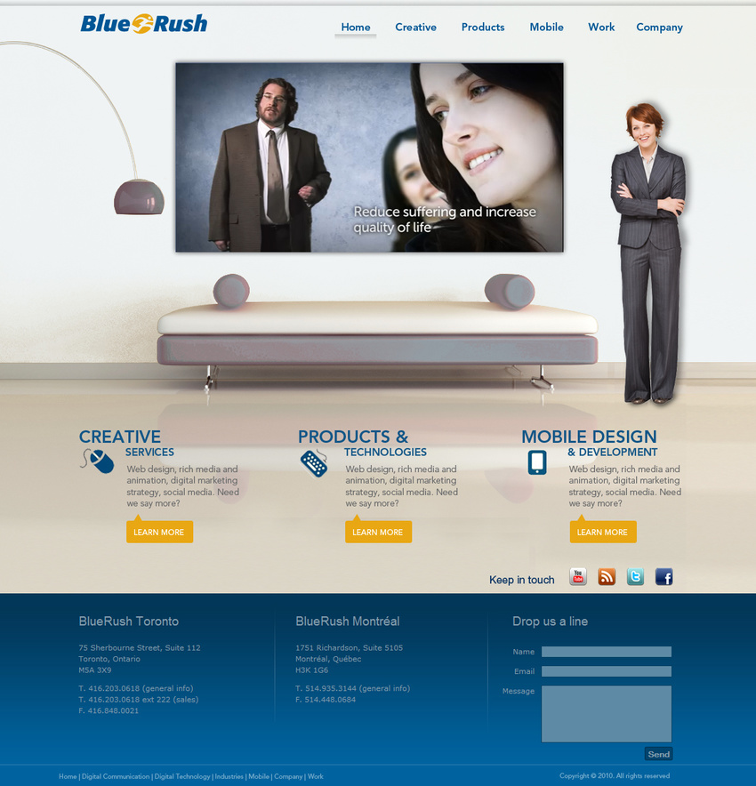 BlueRush Concept and design