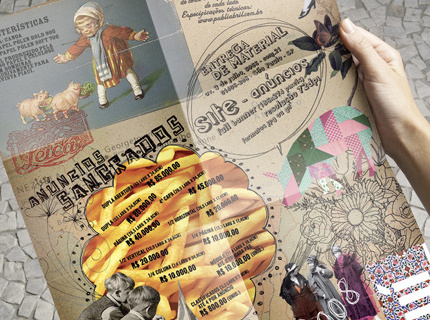 promotional material for piaui magazine, an important brazilian cultural magazine. agency: f/nazca saatchi & saatchi