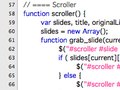 Javascript - Scroller