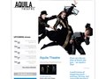 Aquila Theatre Website, redesign