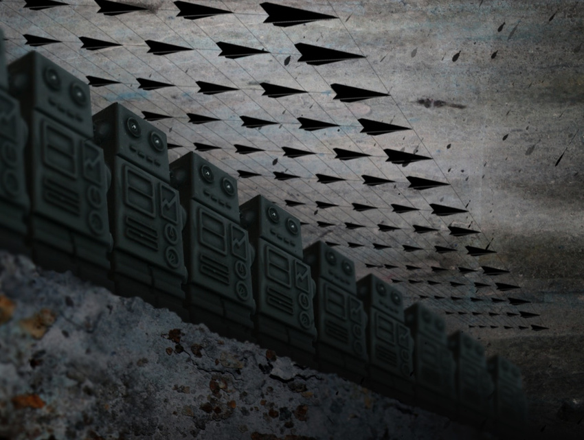 Title: Toy Wars, Artist: Kevin Corcoran, Medium: Printed on archival matte paper, PRICE €160 (SOLD), Editions €90 (Edition of 3)