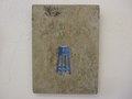 Title: Church Collection Box, Artist: Laura McMorrow, Medium: Acrylic on found board, PRICE €150 (SOLD)