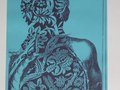 Title: And on the eight day God created Wallpaper and he saw that it was good, Artist: Stephen Dow, Medium: Screenprint, (SOLD)