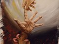 Title: The Good Thief, Artist: Sheng Oon, Medium: Acrylic on canvas