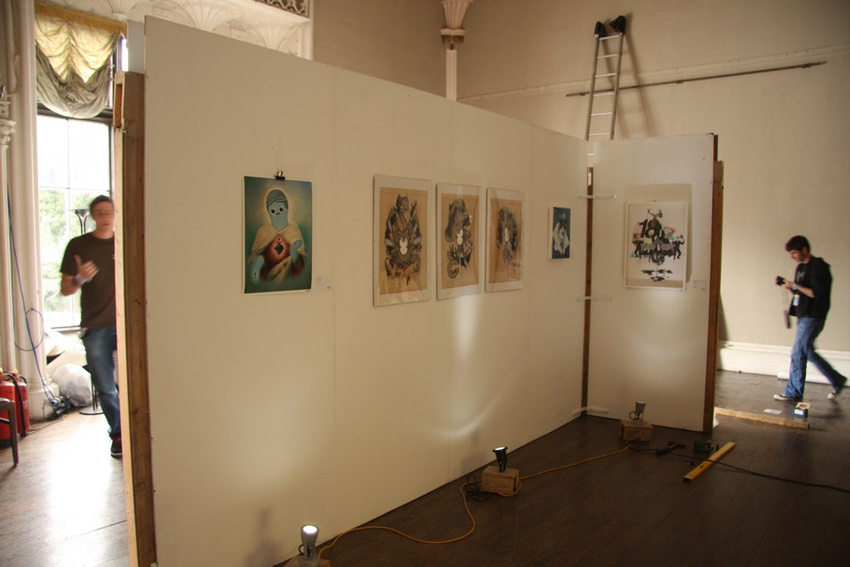 "FTLO Castlepalooza" ballroom exhibition