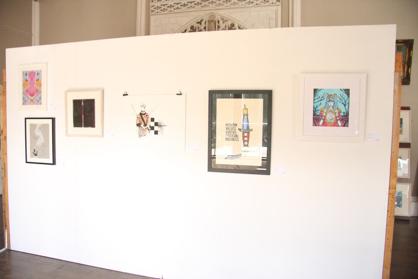 "FTLO Castlepalooza" ballroom exhibition