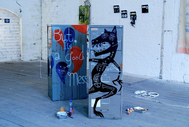 Work by Mick Minogue and Steve McCarthy