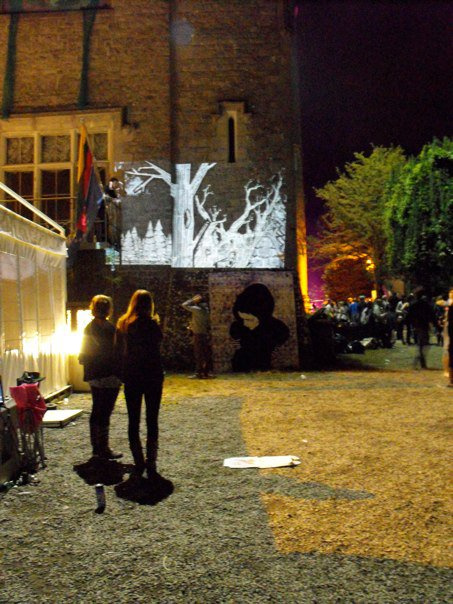 Castle projection courtesy of Geppetto Co:Lab