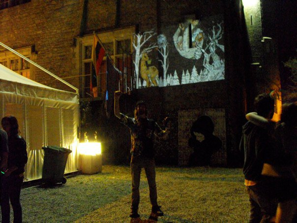 Castle projection courtesy of Geppetto Co:Lab