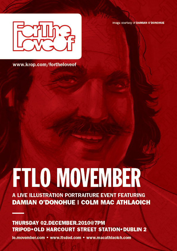"FTLO Mo", illustration: Damian O'Donohue
