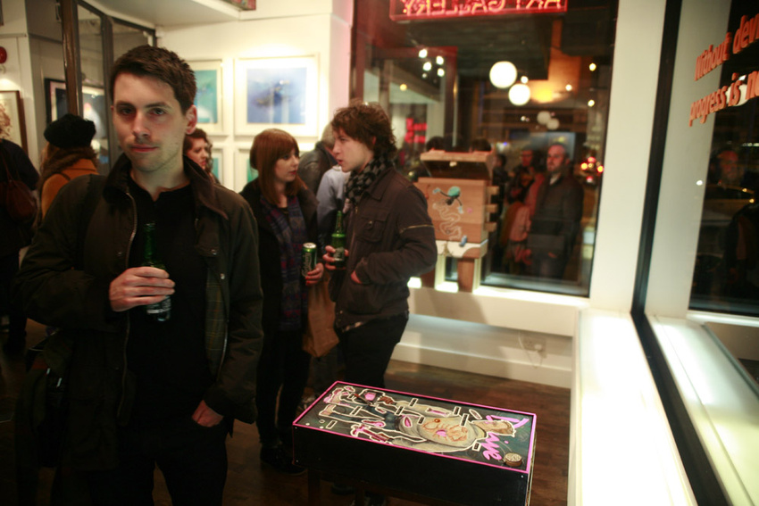 "For The Love Of Progress" opening night. Images courtesy of Oliver Kehoe Smith: www.oliverkehoesmith.com