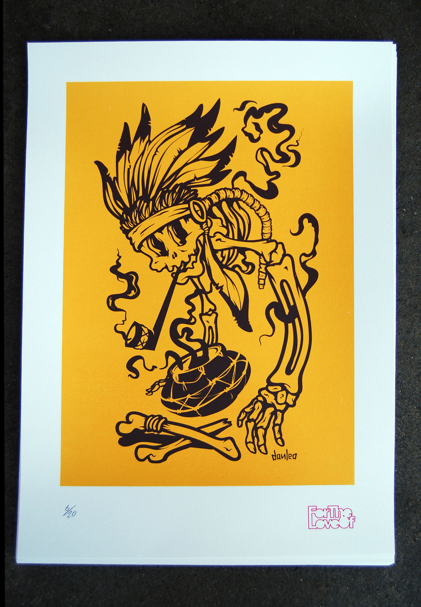 FTLO PROGRESS Ltd Ed screenprint, Artist: Danleo, PRICE: €50 (Edition of 20)