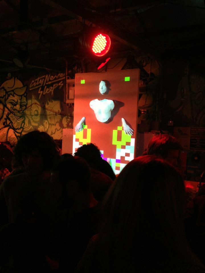 FTLO Resonance, projection work by Geppetto, casts by Jenny McConnell (images courtesy of Oliver Kehoe Smith)