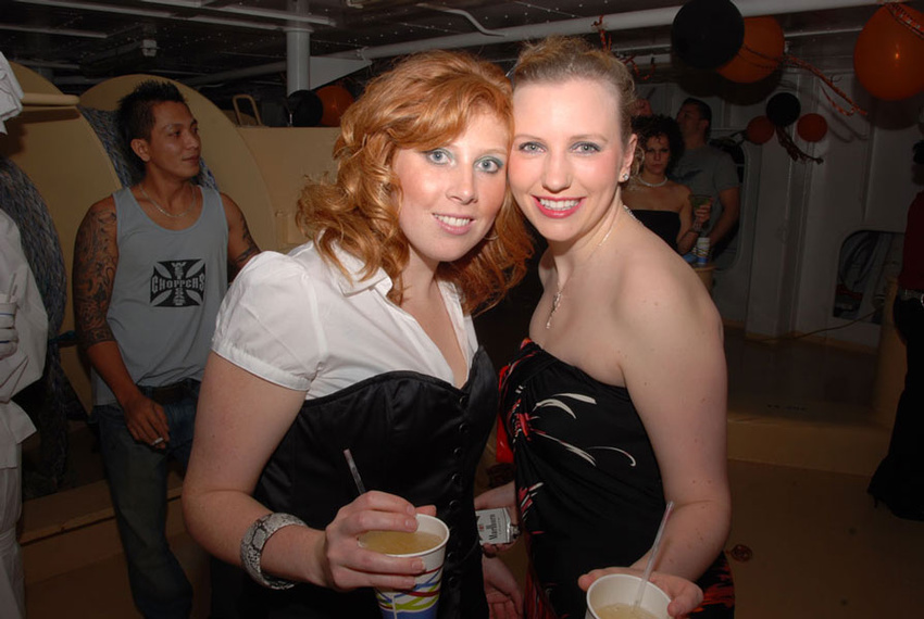Festa Glitter a bordo do Celebrity Century.  Otubro de 2008