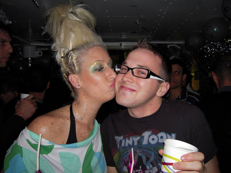 Festa Glitter a bordo do Celebrity Century.  Otubro de 2008
