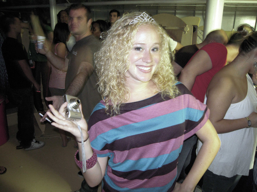 Festa Glitter a bordo do Celebrity Century.  Otubro de 2008