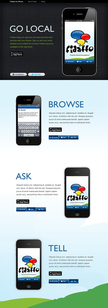 Fidatto Home Page