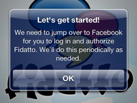 iOS app for Fidatto