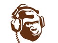 Gorilla Groove logo: Independent music video site.
